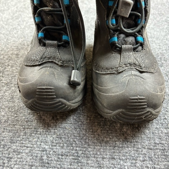 COLUMBIA Kids Insulated Bugaboot Winter Snow Boots black/blue size: 1 - Picture 10 of 10